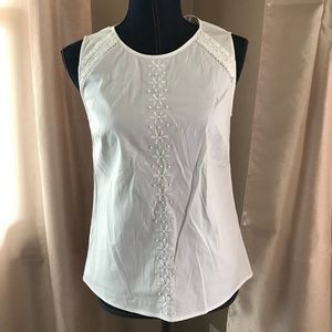 Vineyard Vines Beaded Embroidered Sleeveless Top 2
